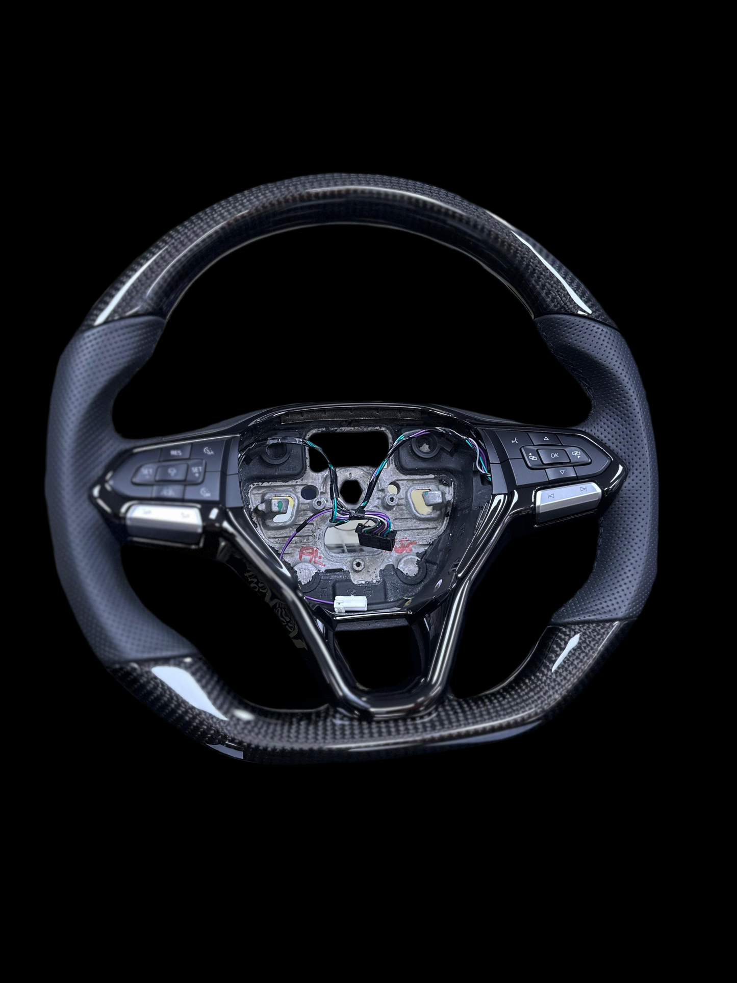 Volkswagen Transporter T6.1 Carbon Flat Bottom Steering wheel