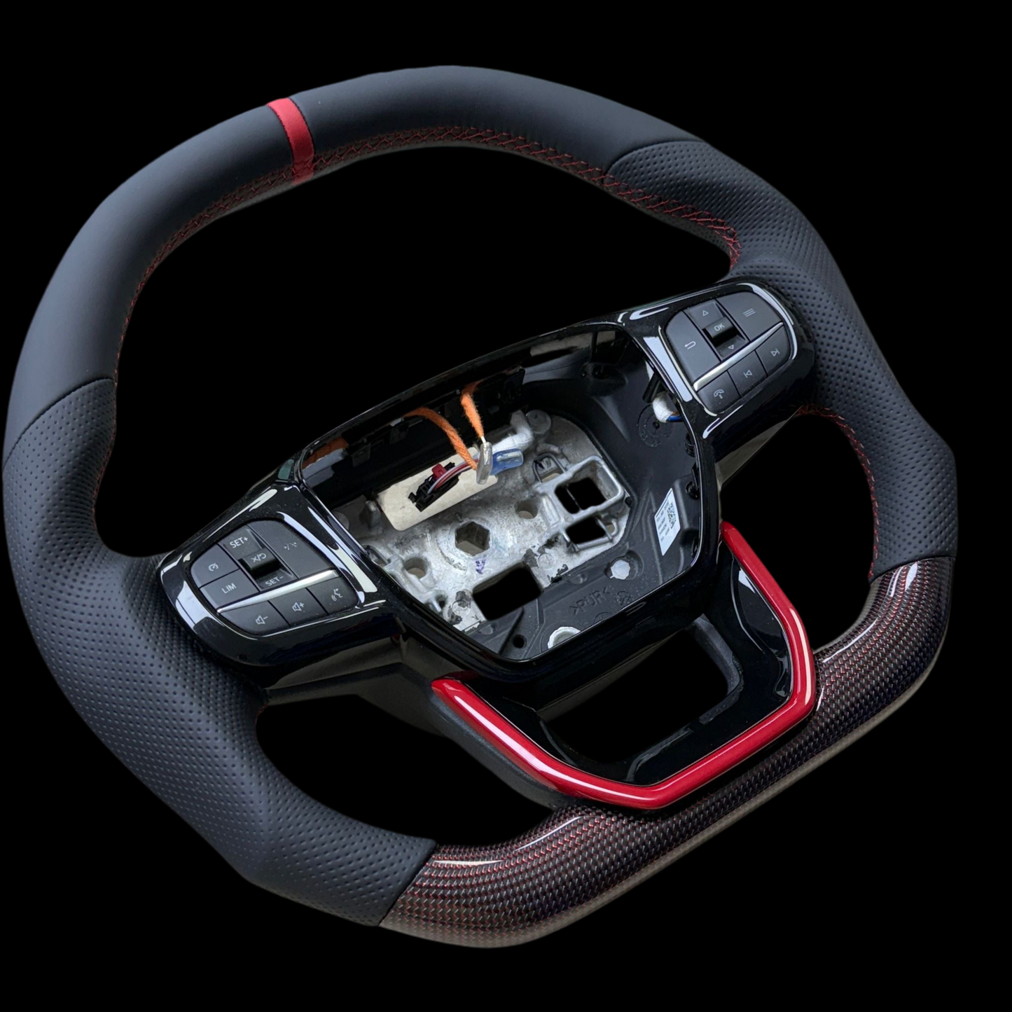 Ford Transit Custom Mk3 Carbon Steering Wheel