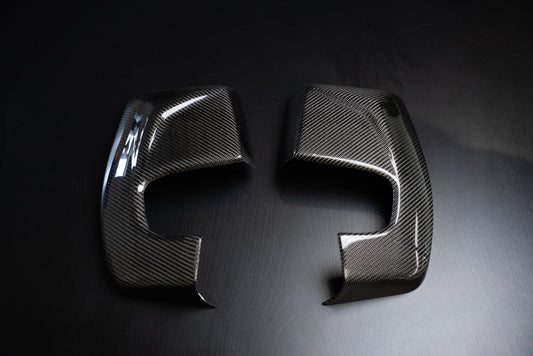 Ford Transit Custom Carbon Fibre Wing Mirror Covers D1