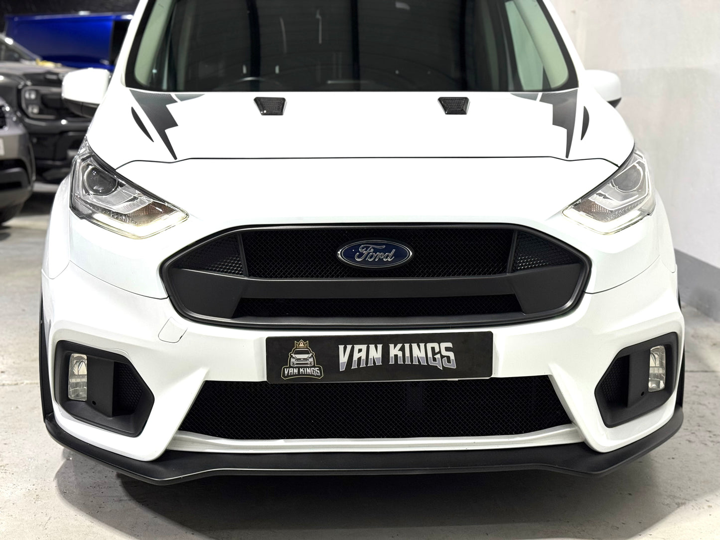 Ford Transit Custom Carbon Fibre Bonnet Vents Ford Transit Custom Connect (Universal)