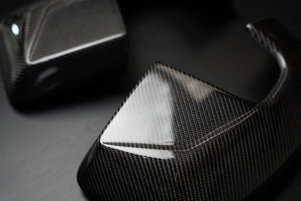 Ford Transit Custom Exterior Wing Mirror And Vent Carbon Pack D1