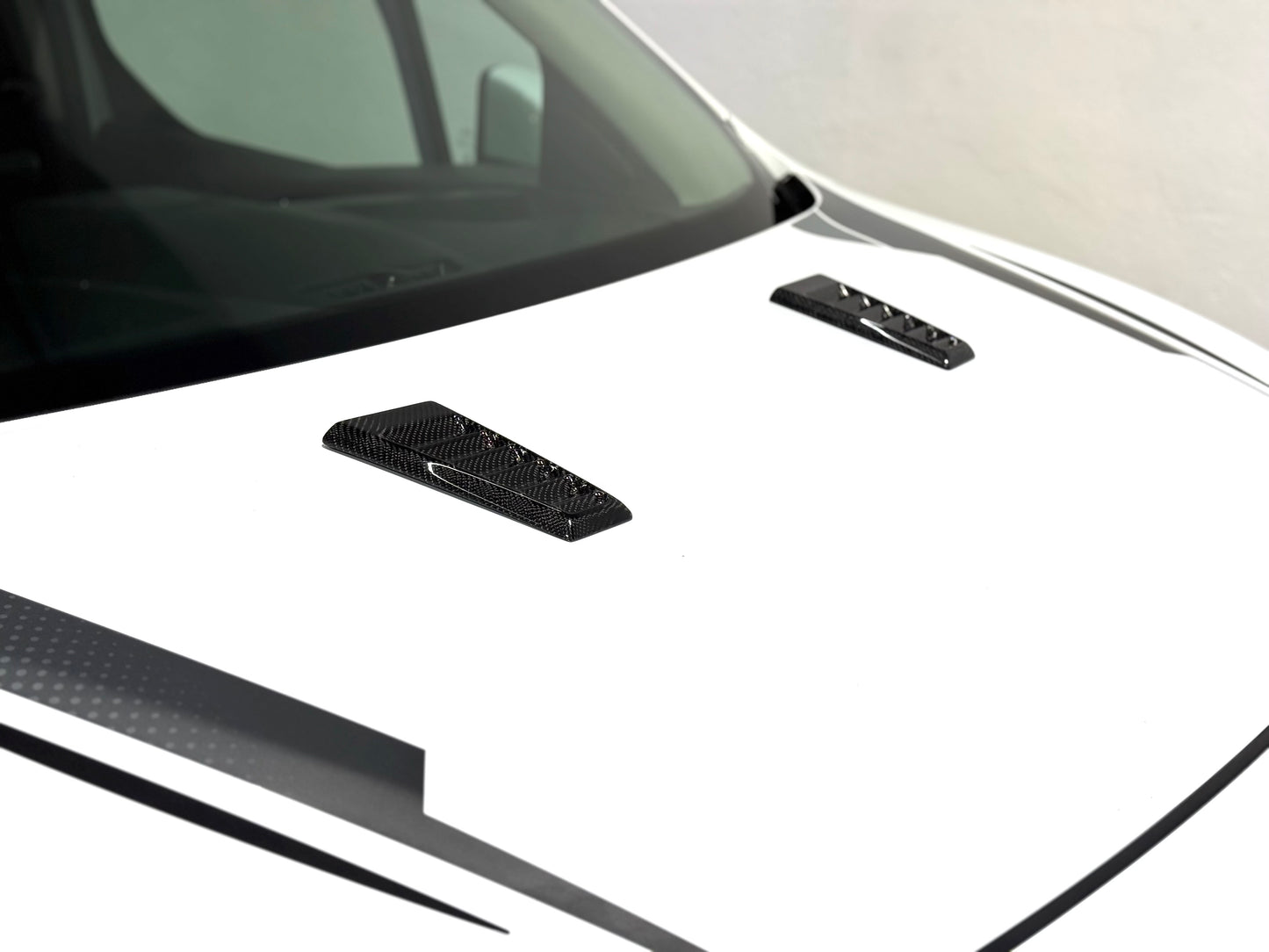 Ford Transit Custom Carbon Fibre Bonnet Vents Ford Transit Custom Connect (Universal)