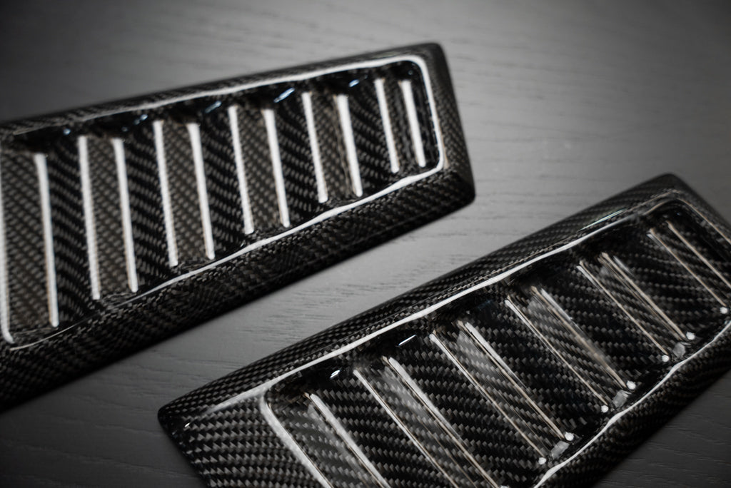 Ford Transit Custom Exterior Wing Mirror And Vent Carbon Pack D1