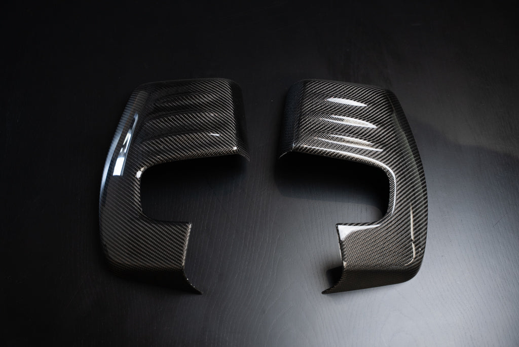 Ford Transit Custom Carbon Wing Mirror Covers D2