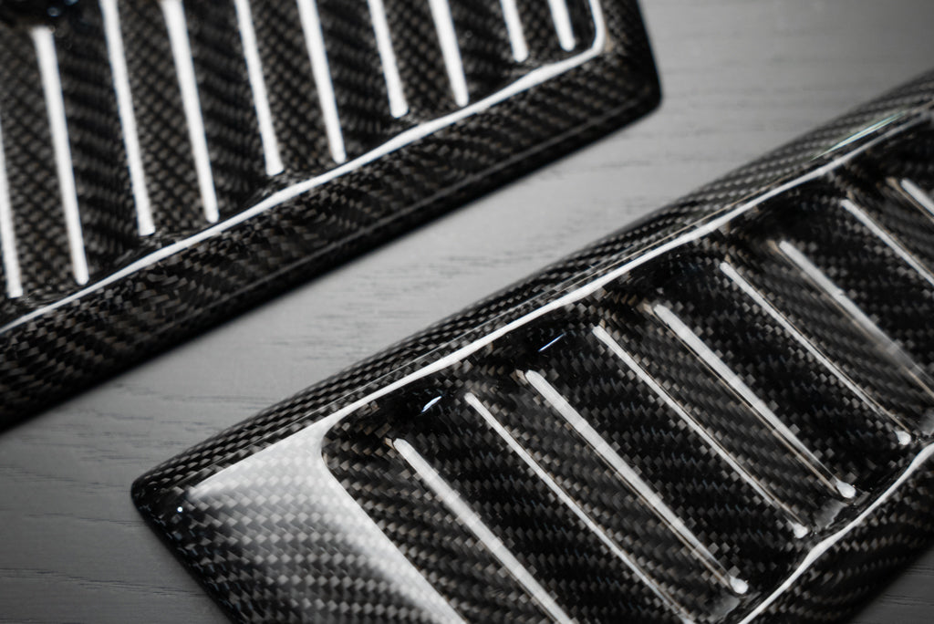 Ford Transit Custom Exterior Wing Mirror And Vent Carbon Pack D1